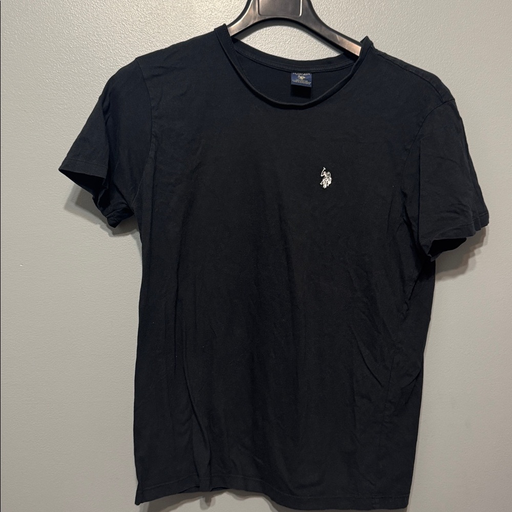 U.S. Polo Assn. Black Short Sleeve Tee